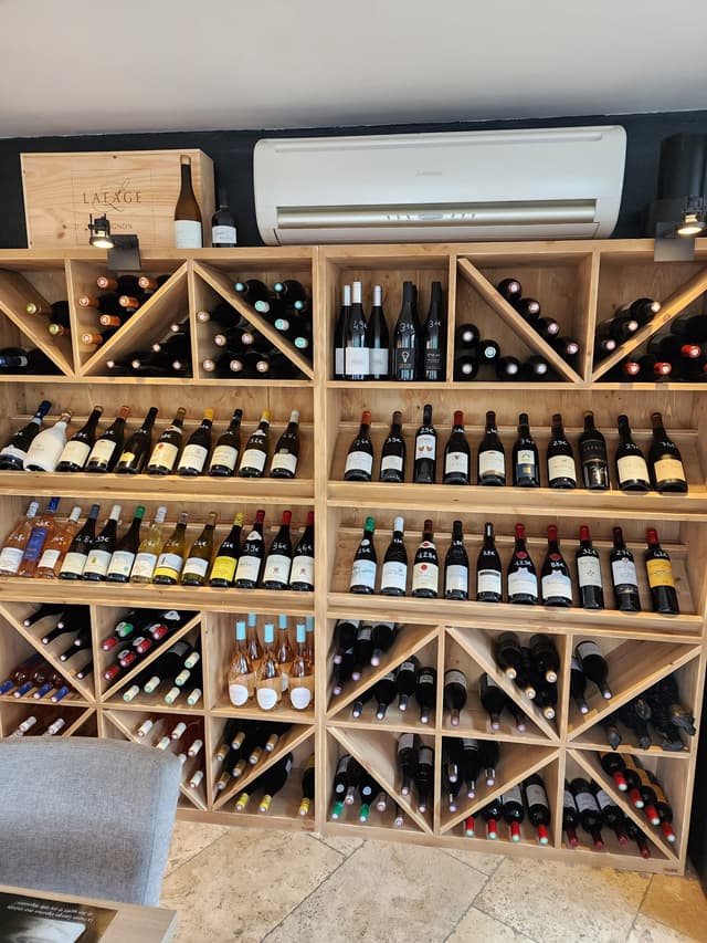 Rangement de bouteille de vin